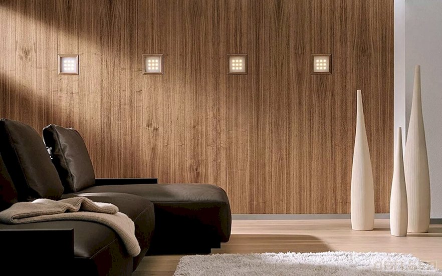 Шпонированные панели Topperfo Micro Ulme Stone Edition Acoustic Wood Panel